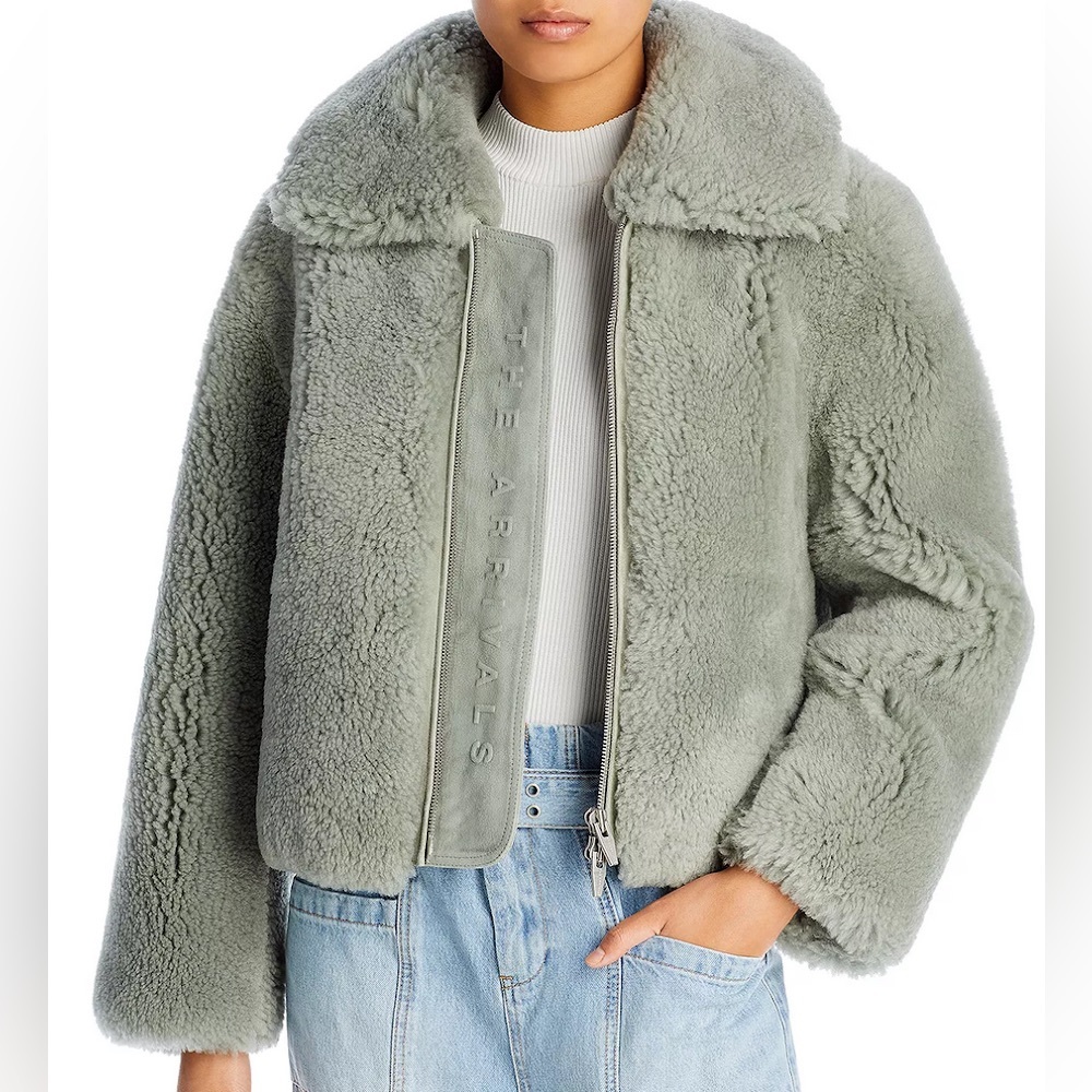 THE ARRIVALS Kala 3 Shearling Coat - size S, never worn
